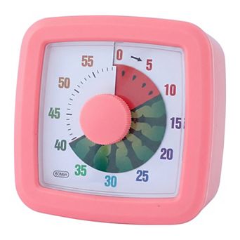 60 Minute Kitchen Timer, Digital Visual Timer, Loud Alarm Countdown Clock for Working
