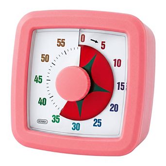 60 Minute Kitchen Timer, Digital Visual Timer, Loud Alarm Countdown Clock for Working