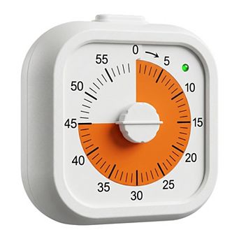 60 Minute Kitchen Timer, Digital Visual Timer for Student and Adults, Clock for Meeting