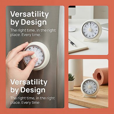 Kitchen Timer, Loud Alarm Clock Magnetic Backing Stand Cooking Timers for Training