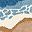 Blue Beach Pattern
