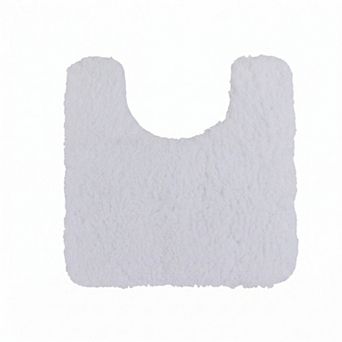 Toilet Rugs U-Shaped Bathroom Rugs Absorbent Non Slip Toilet Rug Luxury Plush Bath Mat