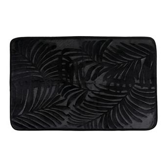 Shaggy Bathroom Rugs, Non-Slip Absorbent Bath Mat, Ultra Soft Microfiber Plush Shower Carpet 24"x16"