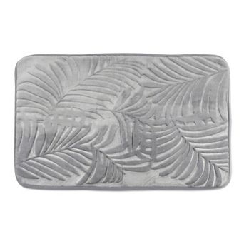 Shaggy Bathroom Rugs, Non-Slip Absorbent Bath Mat, Ultra Soft Microfiber Plush Shower Carpet 24"x16"