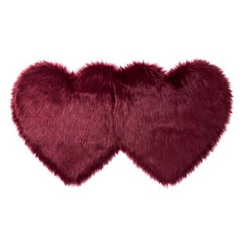 Small Shaggy Area Rug, Ultra Soft Fluffy Bath Mat, Non-Slip Narrow Fuzzy Furry Carpet