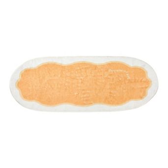 Runner Rug Shaggy Faux Fur Kitchen Runner, Non-Slip Long Area Rug for Hallway