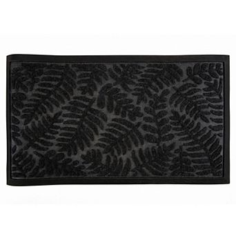 Low-Profile Outdoor Doormat, Waterproof Front Door Mat Outside Entrance, Non-Slip Scraper Welcome