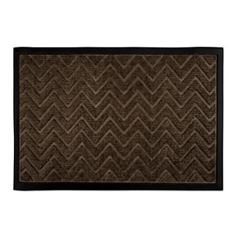 Outdoor Doormat, Waterproof Front Door Mat Outside Entrance, Non-Slip Geometric Scraper Ma