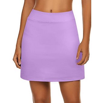 Ekouaer womens Golf Skort Lightweight Athletic Skirt with Built-In Shorts for Running and Tennis