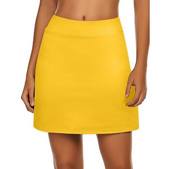 Ekouaer womens Golf Skort Lightweight Athletic Skirt with Built-In Shorts for Running and Tennis