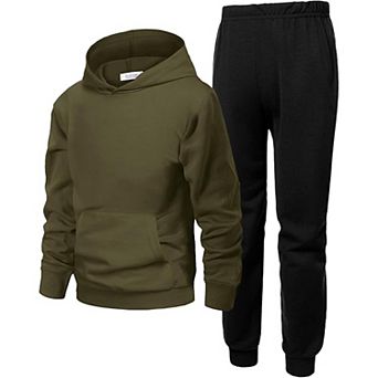 COOFANDY Mens Hooded Sweatshirt Casual Long Sleeve Drawstring Waffle Knit Pullover Hoodies