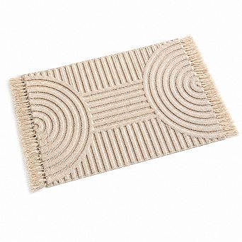 Boho Tassel Rug Soft Washable Non Slip Boho Decor For Home