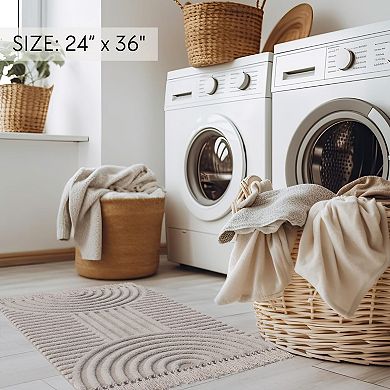 Boho Tassel Rug Soft Washable Non Slip Boho Decor For Home