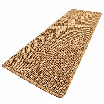 Boho Waffle Bath Runner Rug Super Absorbent Non Slip Quick Dry Washable Soft Mat