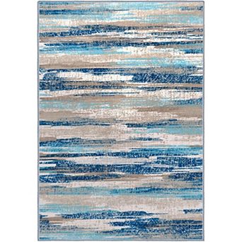 Small Abstract Area Rug, Entryway Rug Washable Door Mat Indoor Entrance, Washable Rug Non-Slip