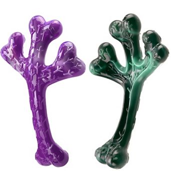 2 Pack Cactus Dog Chew Toys Nylon Durable for Large Dogs