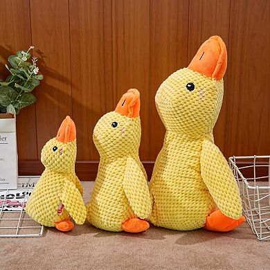 Upgraded Yellow Duck Dog Toy Durable for All Size Dogs