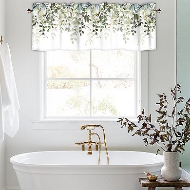 18x54 inch rod pocket kitchen and bathroom curtain