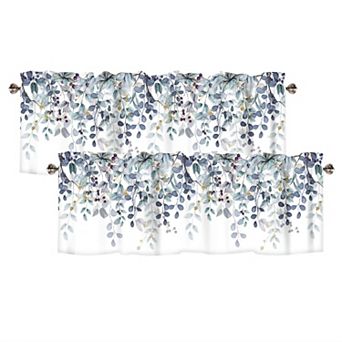 18x54 inch rod pocket kitchen and bathroom curtain