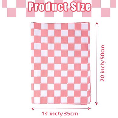 100 Pcs Rectangular Napkins, 14x20 Inches, for Gift Packaging
