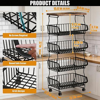 Splendid Frame Fruit Vegetable Basket