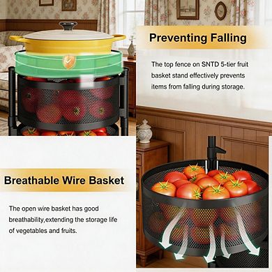 Splendid Frame Fruit and Vegetable Basket Bowls