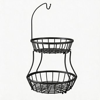Splendid Frame 2 tier Fruit Basket Bowl
