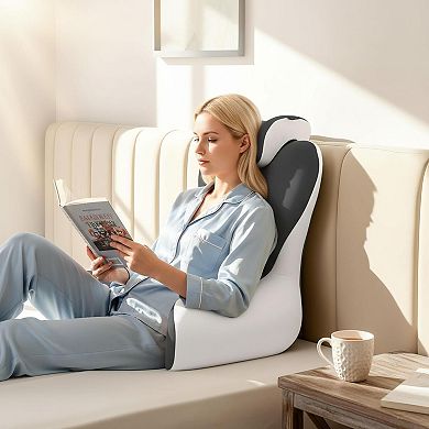 Reading Pillow 22"h Slow Rebound Memory Foam Ergonomic Back Neck Support Arms for Bed Couch Floor