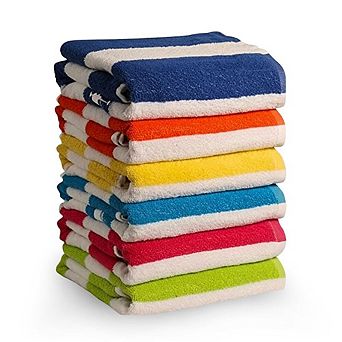 Beach Towel Large Pool Water Absorbent Lightweight Quick Dry Swimming 6 Pack