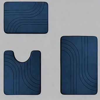 Bathroom Rug Memory Foam Non Slip Washable