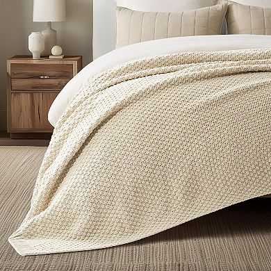 Chunky Chenille Knit Throw Blanket