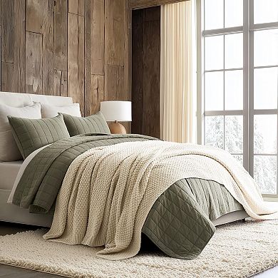 Chunky Chenille Knit Throw Blanket