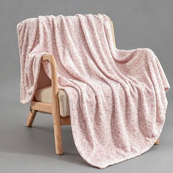 Leopard Print Fleece Blanket Soft Cozy