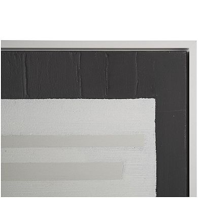 Stella & Eve Canvas Textured Living Room Framed Wall Art