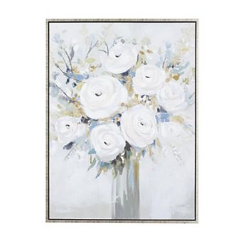 Stella & Eve Bouquet Framed Canvas Wall Art