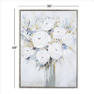 Stella & Eve Bouquet Framed Canvas Wall Art