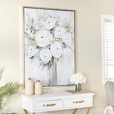 Stella & Eve Bouquet Framed Canvas Wall Art