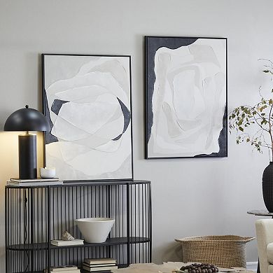 Stella & Eve 2-piece Abstract Framed Canvas Wall Art Set