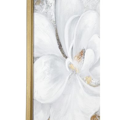 Stella & Eve Framed Canvas Wall Art with Gold Foil Accents