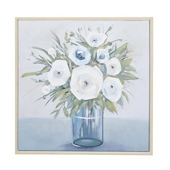 Stella & Eve Bouquet Framed Canvas Wall Art