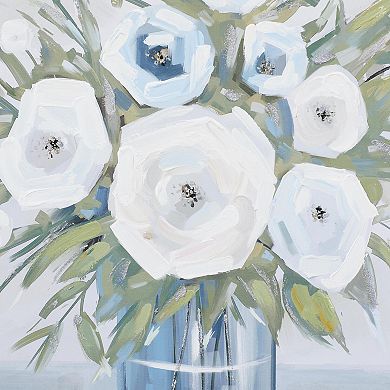 Stella & Eve Bouquet Framed Canvas Wall Art