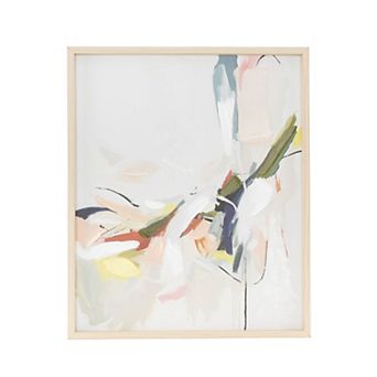 Stella & Eve Multi Colored Framed Canvas Wall Art