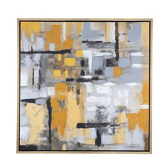 Stella & Eve Abstract Framed Canvas Wall Art