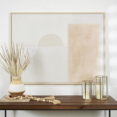 Stella & Eve Mid Century Modern Shape Framed Wall Art