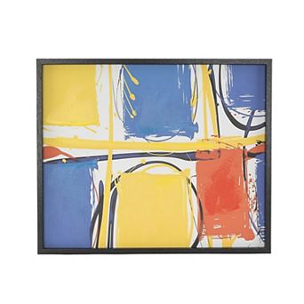 Stella & Eve Framed Canvas Color Block Wall Art