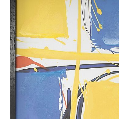 Stella & Eve Framed Canvas Color Block Wall Art