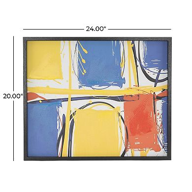 Stella & Eve Framed Canvas Color Block Wall Art