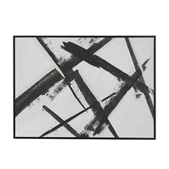 Stella & Eve Framed Abstract Canvas Wall Art