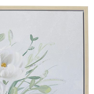 Stella & Eve Framed Canvas Bouquet Wall Art