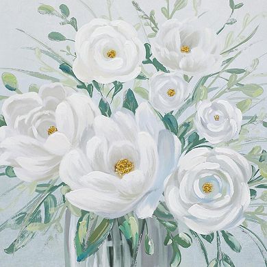 Stella & Eve Framed Canvas Bouquet Wall Art